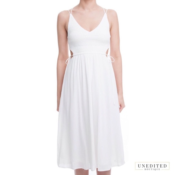 Lush Dresses & Skirts - Lush Crochet Bust Dress